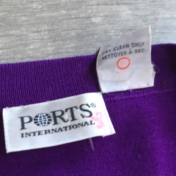 VINTAGE PORTS INTERNATIONAL Wool Cardigan - Picture 12 of 15